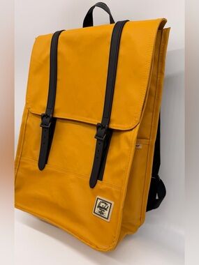 Herschel Yellow Waterproof Backpack Rain Travel School Bag Unisex